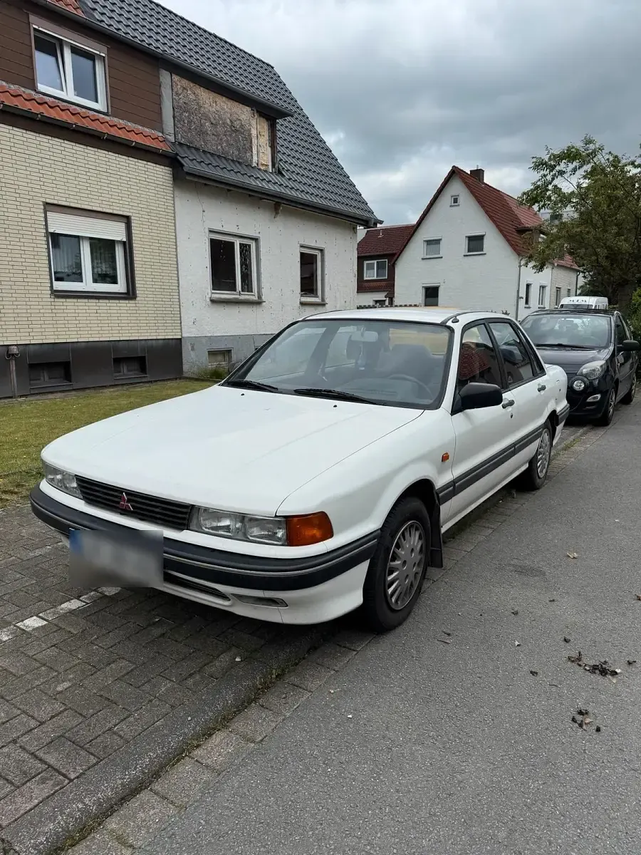 Gebraucht Mitsubishi Galant 1990 Weiß Limousine