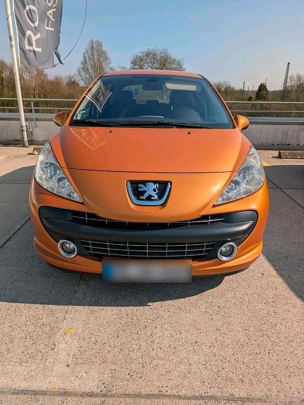 Gebraucht Peugeot 207 120 PS (88 kW) 2007 Orange Kleinwagen