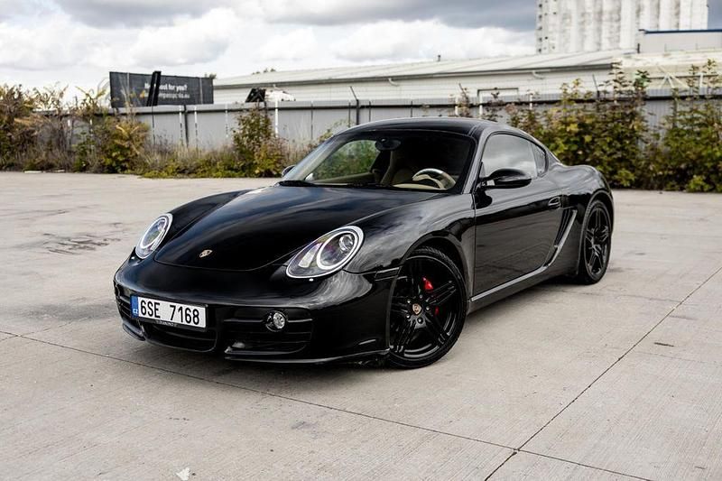 Schwarz Gebraucht 2008 Porsche Cayman Coupé | 23.987 € (Superpreis) - Bild 1/4