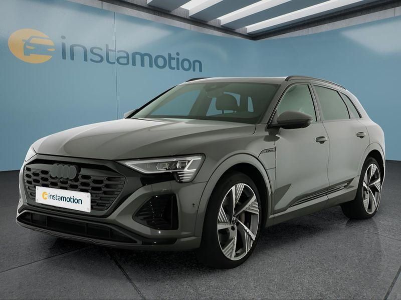 Grau Gebraucht 2023 Audi Q8 e-tron S-Line SUV | 51.299 € (Fairer Preis) - Bild 1/4