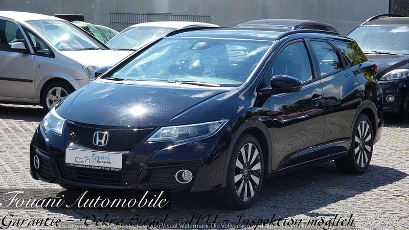 Gebraucht Honda Civic Elegance 141 PS (103 kW) 2017 Crystal black p. Kombi