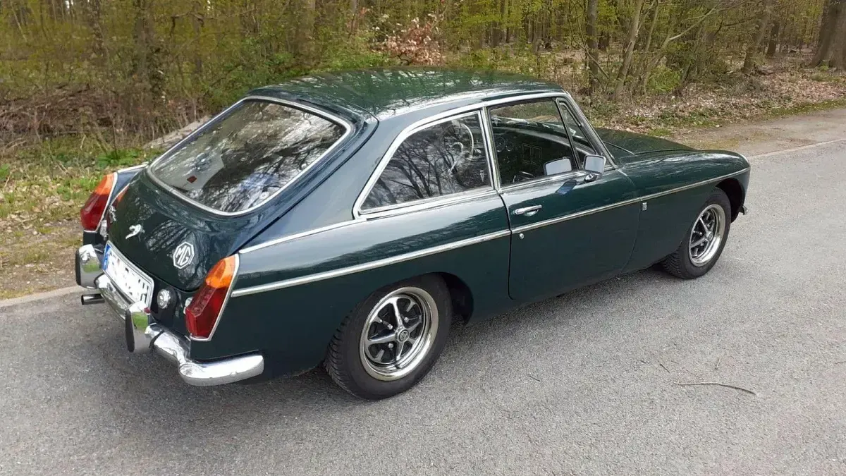 Używany MG B GT 95 KM (69 kW) 1972 Zielony Coupe