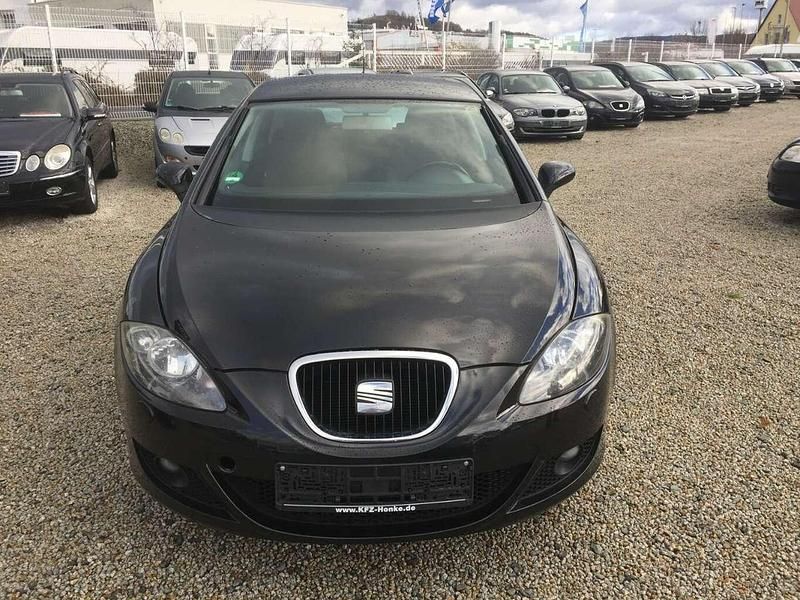Gebraucht Seat Leon Style 102 PS (75 kW) 2008 Schwarz Limousine