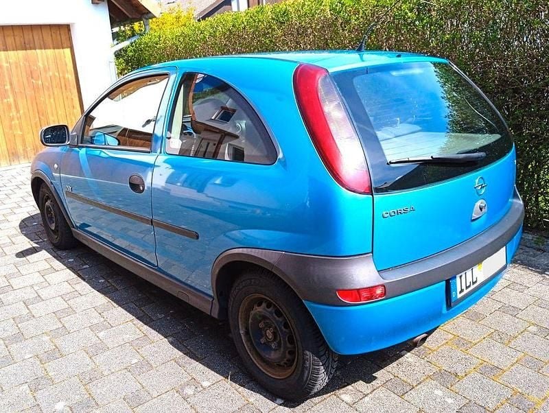 Gebraucht Opel Corsa Njoy 75 PS (55 kW) 2003 Blau Kleinwagen