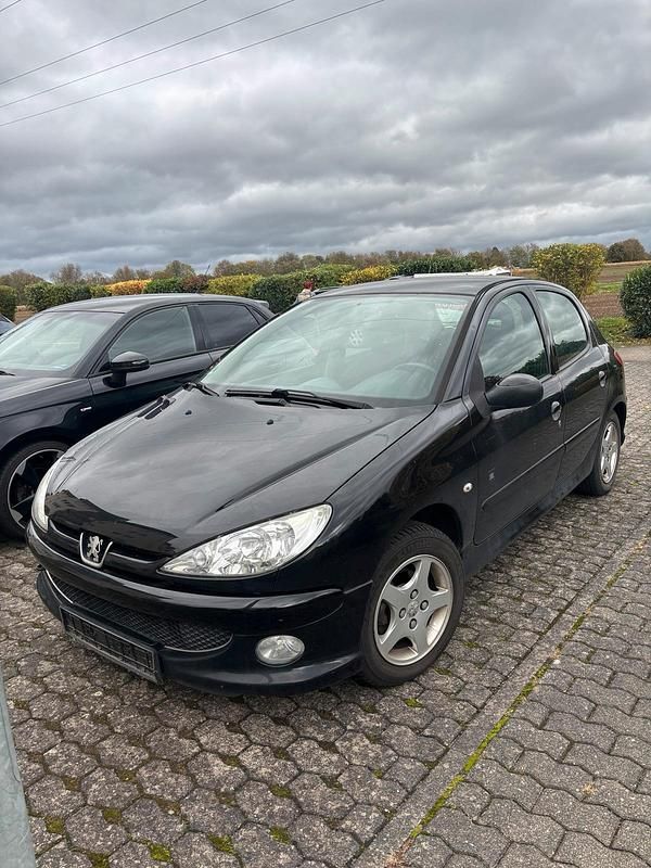 Schwarz Gebraucht 2008 Peugeot 206 Kleinwagen | 700 € (Superpreis) - Bild 1/4