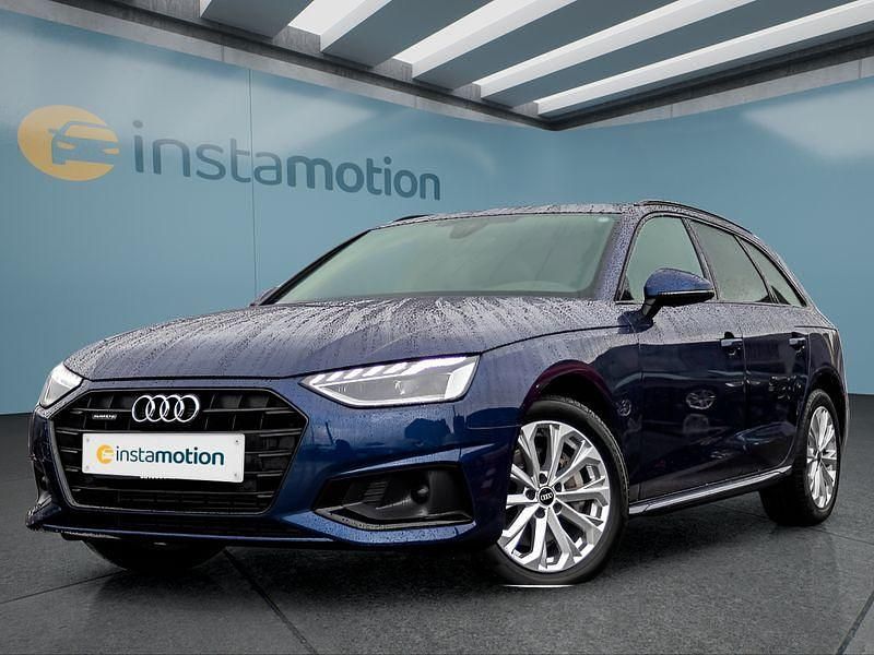 Blau Gebraucht 2021 Audi A4 Kombi | 27.049 € (Fairer Preis) - Bild 1/4