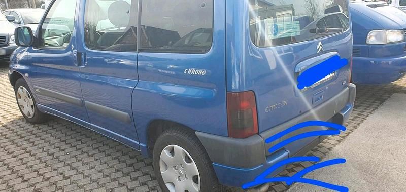 Gebraucht Citroën Berlingo 80 PS (58 kW) 2002 Blau Van / Kleinbus