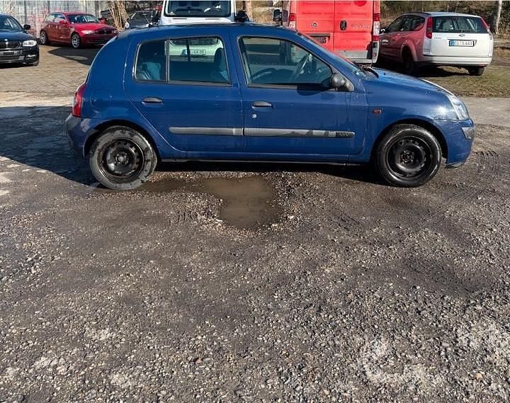 Gebraucht Renault Clio II 75 PS (55 kW) 2001 Blau Kleinwagen