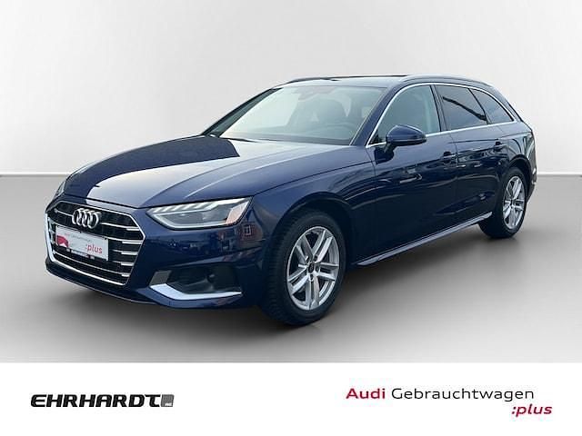 Navarrablau metallic Gebraucht 2024 Audi A4 Advanced Plus Kombi | 37.790 € (Etwas zu teuer) - Bild 1/3