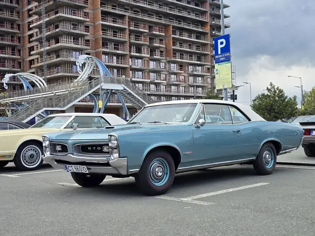 Gebraucht Pontiac GTO 364 PS (267 kW) 1966 Blau