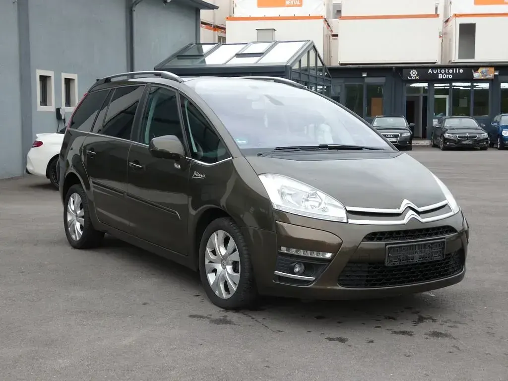 Gebraucht Citroën Grand C4 Picasso 111 PS (81 kW) 2012 Braun Van / Kleinbus