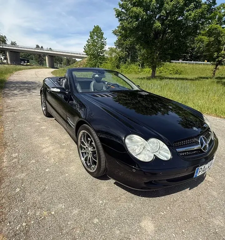 Gebraucht Mercedes SL500 306 PS (225 kW) 2004 Schwarz Cabrio