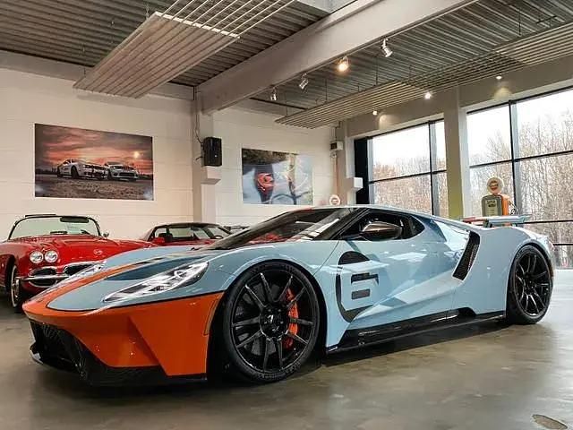 Usata Ford GT 630 CV (463 kW) 2006 Blu Coupé