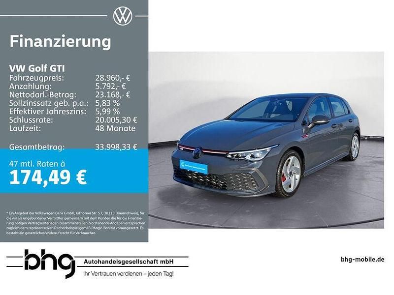 Gebraucht VW Golf VIII GTI 245 PS (180 kW) 2024 Uranograu Limousine