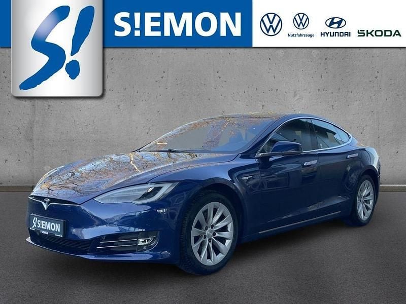 Gebraucht Tesla Model S 413 kW (562 PS) 2020 Blau Kleinwagen