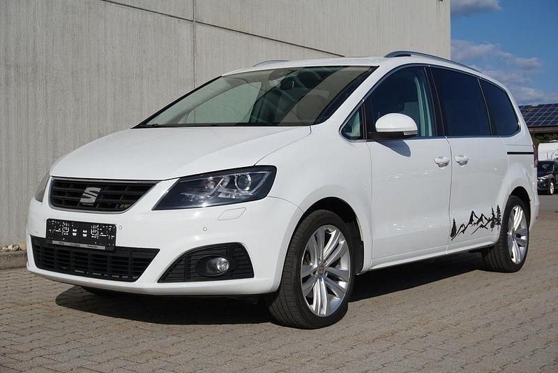 Gebraucht Seat Alhambra 184 PS (135 kW) 2015 "pure" weiss Van / Kleinbus