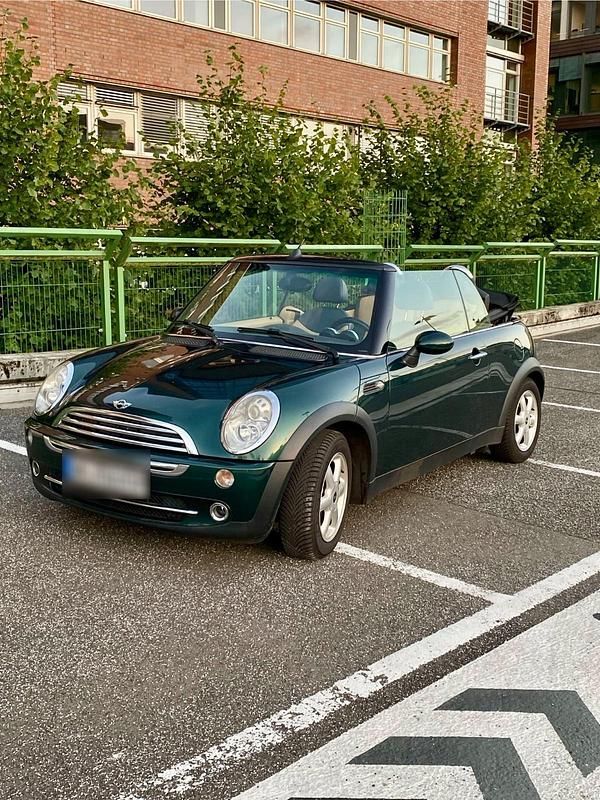 Grün Gebraucht 2005 Mini Cooper Cabriolet Cabrio | 3.990 € (Fairer Preis) - Bild 1/4