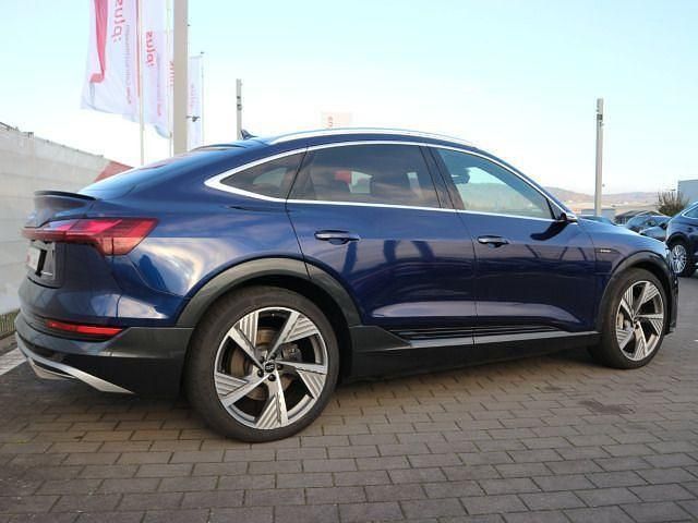 Gebraucht Audi e-tron Sportback S-Line 300 kW (408 PS) 2022 Blau SUV