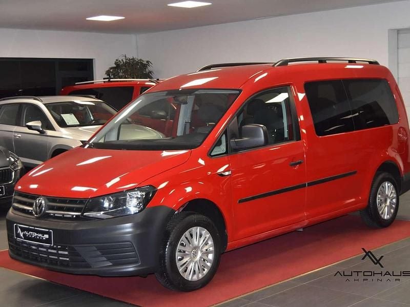 Gebraucht VW Caddy Maxi 102 PS (75 kW) 2018 Kirschrot Van / Kleinbus