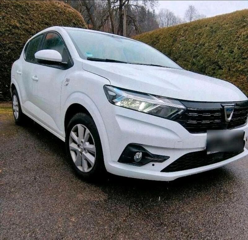 Weiß Gebraucht 2021 Dacia Sandero Kleinwagen | 10.000 € (Superpreis) - Bild 1/4