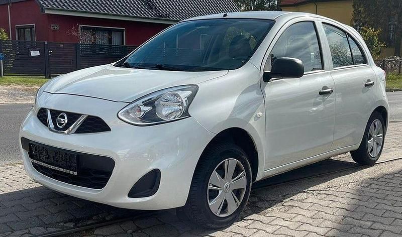 Weiß metallic Gebraucht 2017 Nissan Micra Kleinwagen | 4.450 € (Fairer Preis) - Bild 1/4