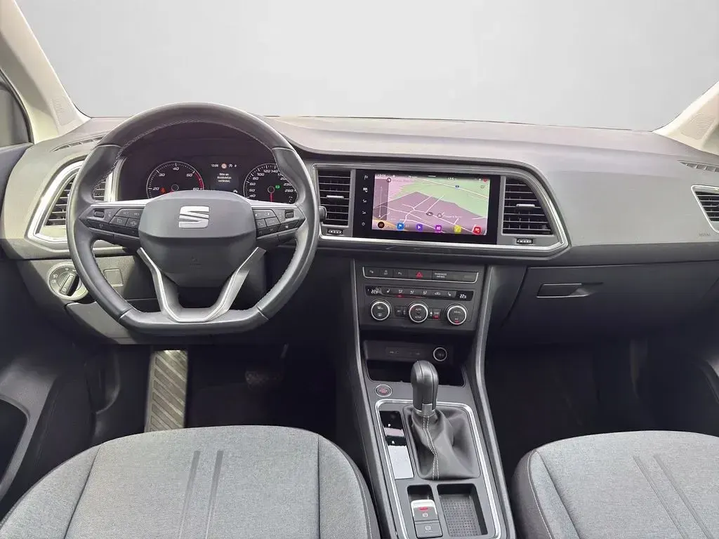 Gebraucht Seat Ateca Style 150 PS (110 kW) 2022 Nevada weiß metallic (metallic) SUV