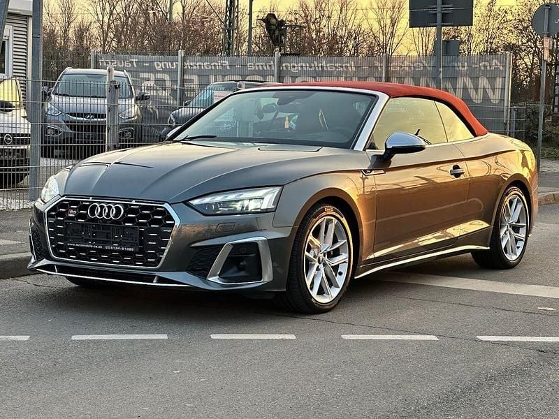Daytonagrau (metallic) Gebraucht 2021 Audi S5 Cabriolet Sport Cabrio | 39.900 € (Superpreis) - Bild 1/4