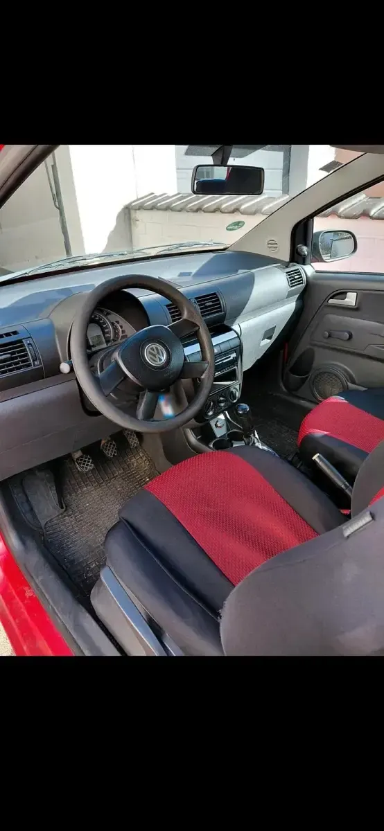 Gebraucht VW Fox 55 PS (40 kW) 2006 Rot Kleinwagen