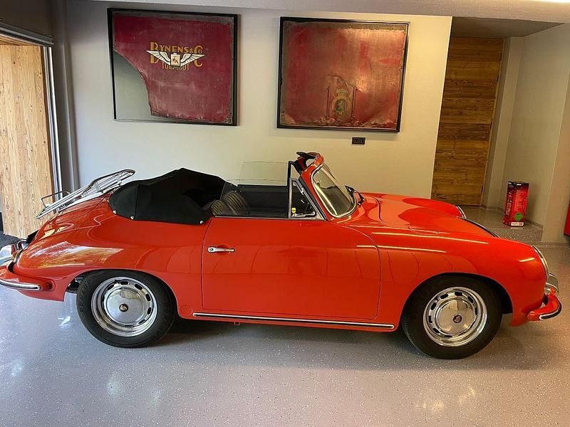 Gebraucht Porsche 356 75 PS (55 kW) 1965 Rot Cabrio