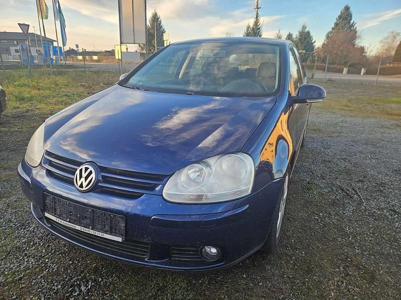 Shadow blue metallic Gebraucht 2007 VW Golf V Kleinwagen | 800 € (Superpreis) - Bild 1/2