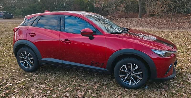 Gebraucht Mazda CX-3 121 PS (88 kW) 2019 Rot SUV