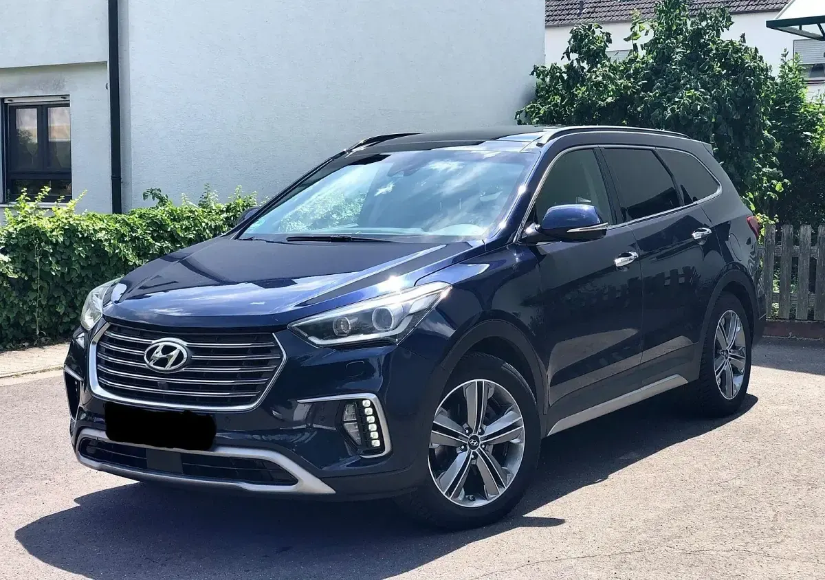 Gebraucht Hyundai Grand Santa Fe Premium 200 PS (147 kW) 2018 Blau SUV