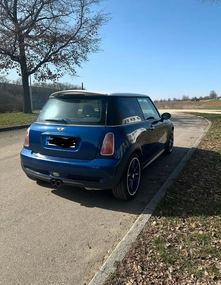Käytetty Mini Cooper S 163 HP (119 kW) 2003 Sininen Viistoperä