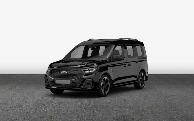 Schwarz Neu 2025 Ford Tourneo Titanium Van / Kleinbus | 46.611 € (Teuer) - Bild 1/4