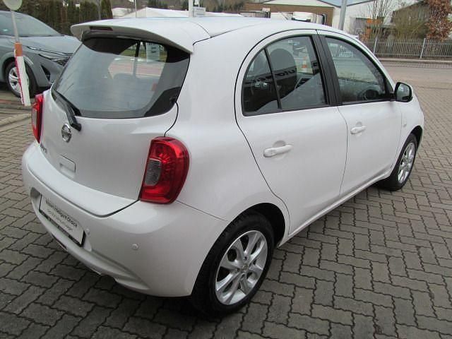 Gebraucht Nissan Micra Acenta 80 PS (58 kW) 2016 Weiß Limousine