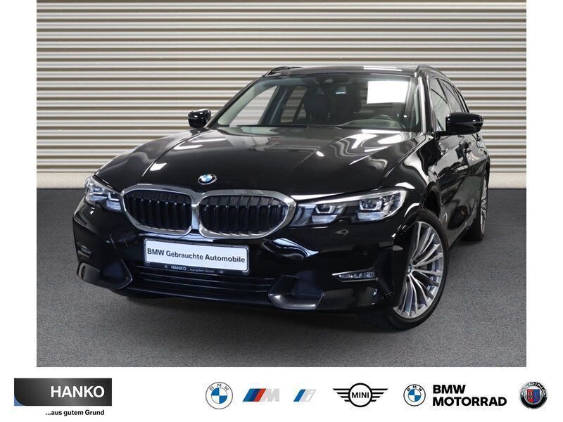 Schwarz uni Gebraucht 2021 BMW 330e Shadowline Kombi | 31.400 € (Fairer Preis) - Bild 1/4