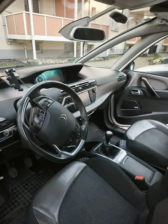 Gebraucht Citroën C4 Picasso Exclusive 156 PS (114 kW) 2014 Weiß Van / Kleinbus
