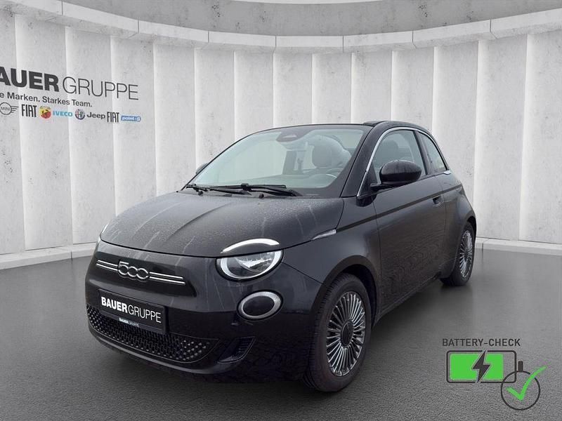 Schwarz Gebraucht 2021 Fiat 500e Icon Cabrio | 16.990 € (Guter Preis) - Bild 1/4