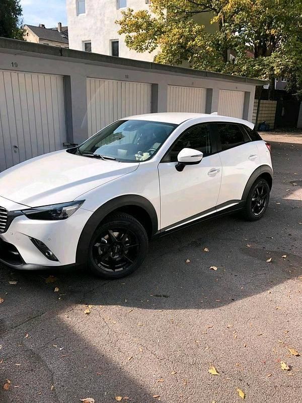 Gebraucht Mazda CX-3 Sports-Line 120 PS (88 kW) 2018 Weiß SUV