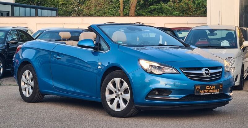 Blau Gebraucht 2015 Opel Cascada Edition Cabrio | 9.900 € (Fairer Preis) - Bild 1/4