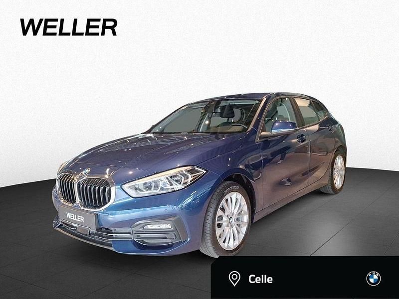 Blau Gebraucht 2021 BMW 118 Advantage Kleinwagen | 19.450 € (Guter Preis) - Bild 1/4
