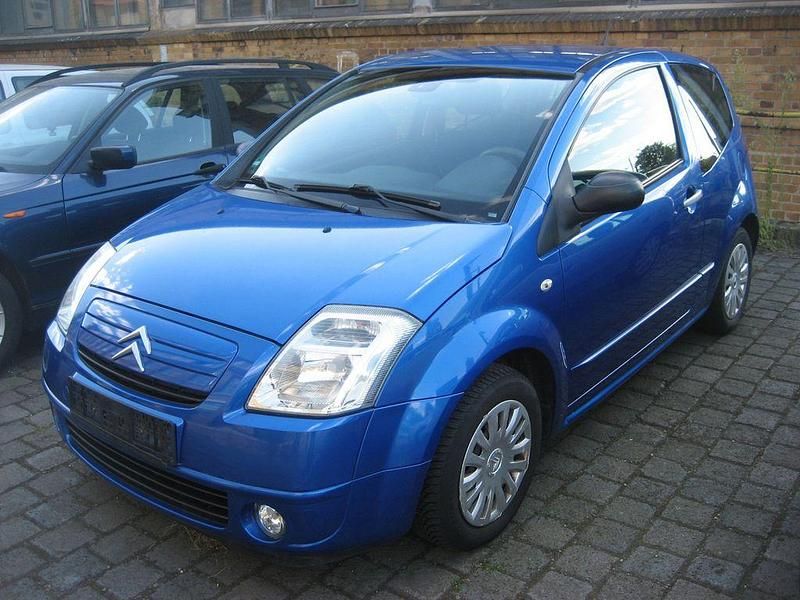 Blau Gebraucht 2005 Citroën C2 Kleinwagen | 2.890 € (Etwas zu teuer) - Bild 1/4