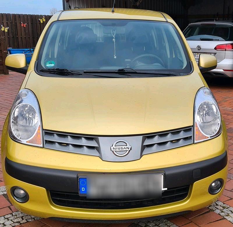Gebraucht Nissan Note 70 PS (51 kW) 2007 Gelb Kleinwagen