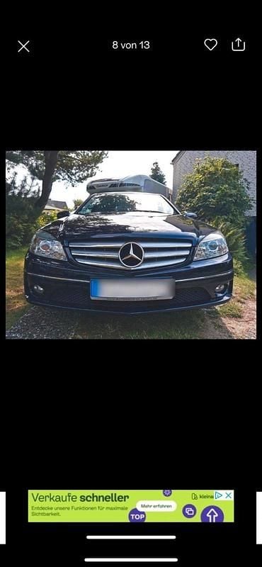 Blau Gebraucht 2009 Mercedes CLC180 Kleinwagen | 6.100 € (Fairer Preis) - Bild 1/4