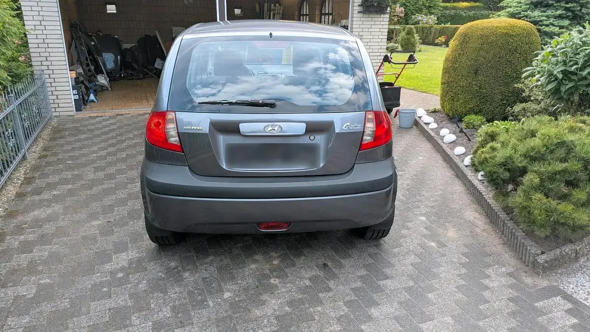 Gebraucht Hyundai Getz 67 PS (49 kW) 2009 Grau Kleinwagen