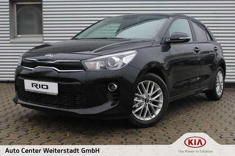 Schwarz Gebraucht 2020 Kia Rio DREAM-TEAM Edition Kleinwagen | 13.470 € (Fairer Preis) - Bild 1/4