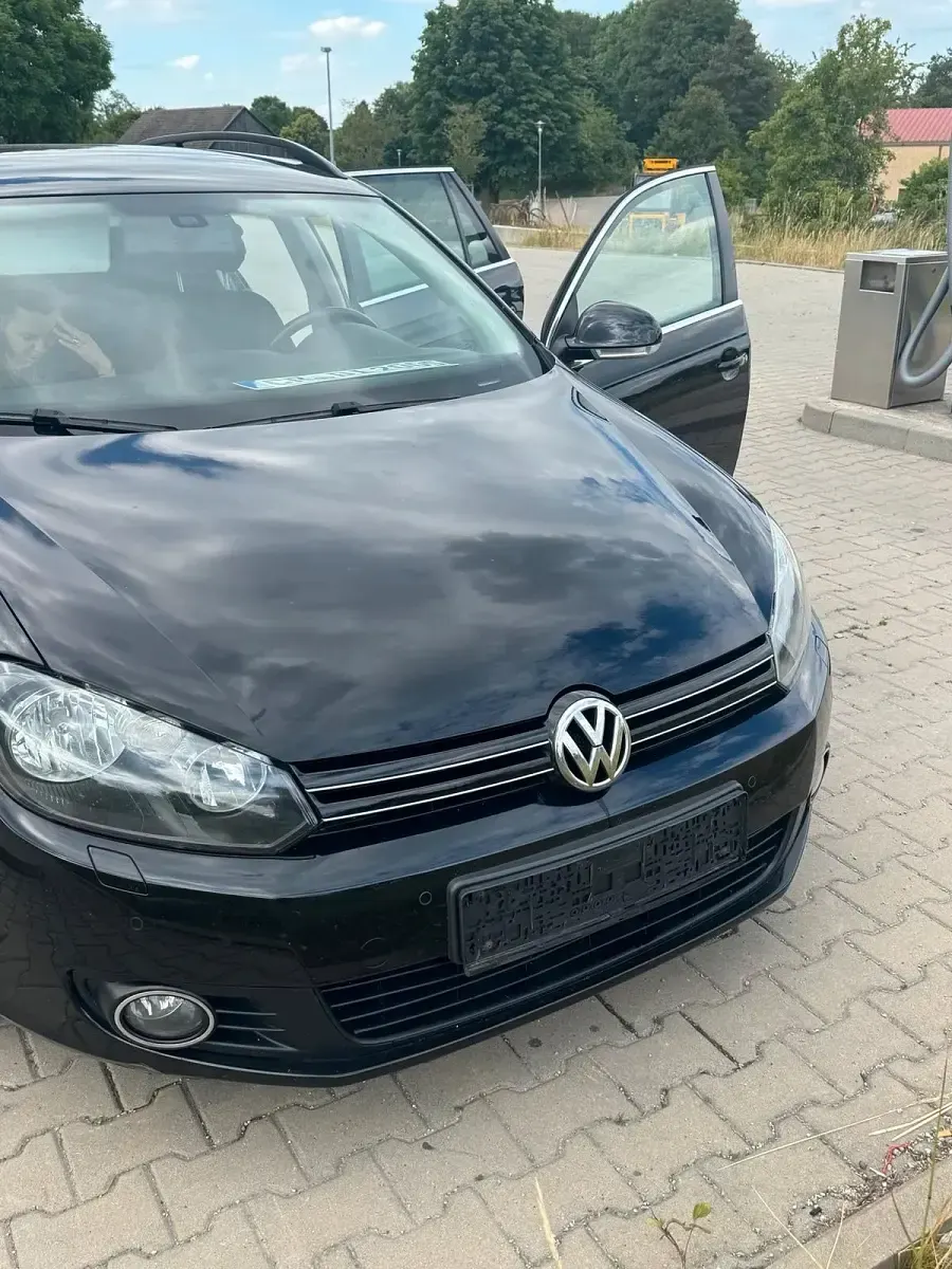 Gebraucht VW Golf VII Comfortline 122 PS (89 kW) 2012 Schwarz Kombi