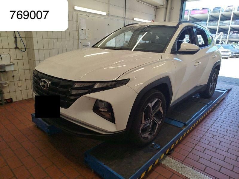 Polar white Gebraucht 2022 Hyundai Tucson SUV | 24.450 € (Superpreis) - Bild 1/4
