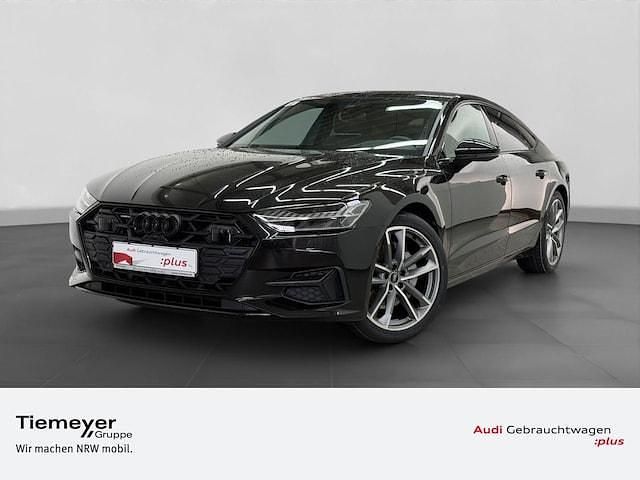 Mythosschwarz metallic Gebraucht 2025 Audi A7 Sportback Ambiente Kleinwagen | 60.170 € (Superpreis) - Bild 1/4