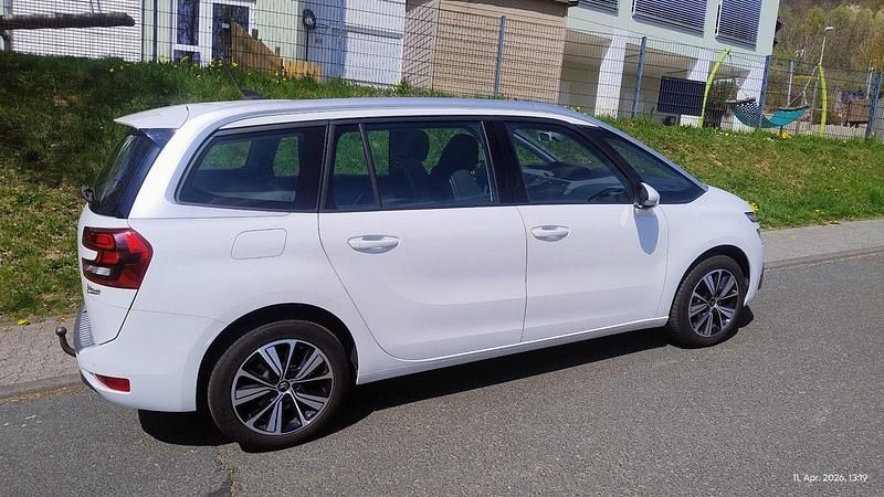 Gebraucht Citroën Grand C4 Picasso PureTech 131 PS (96 kW) 2017 Weiß Van / Kleinbus